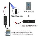 4KFHD, WIFI Miniature Camera, Supports APP Remote Viewing, Motion Detection, Loop Storage, Portable 1080P Small Camera