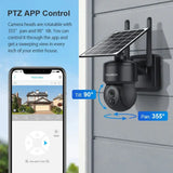 INQMEGA Mini Wifi HD Solar Camera Mobile Tracking Cam