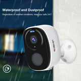 LS Vision Solar Powered Outdoor Security Camera Pro