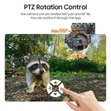 4MP Solar Security Camera For Wildlife Monitoring Solution