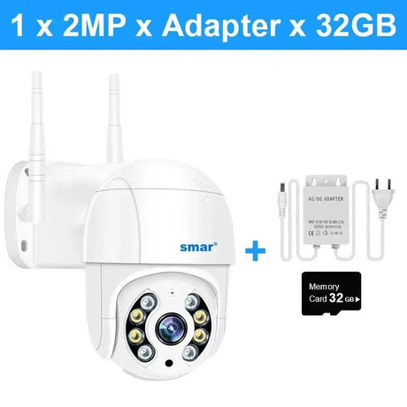 Smart 4K WiFi Outdoor Security Camera With AI Detection