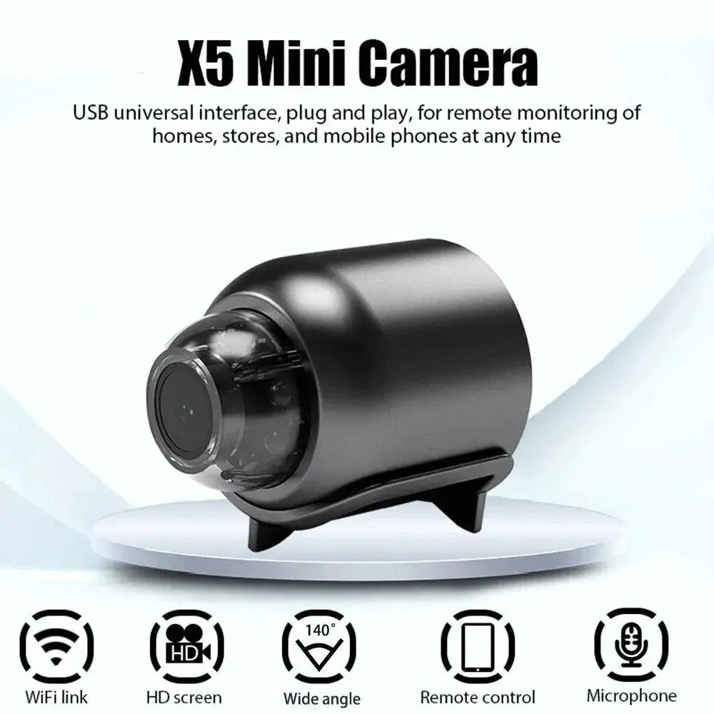 1080P HD Mini WiFi Security Camera With Sound Detection