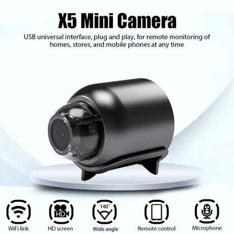 1080P HD Mini WiFi Security Camera With Sound Detection