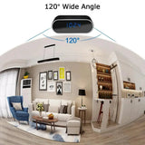 Mini Clock Camera For Home Security With Night Vision
