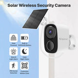 Vstarcam CB54 TZ 2K Solar Wireless Battery Security Camera With PIR Motion Alarm - stepyours.com