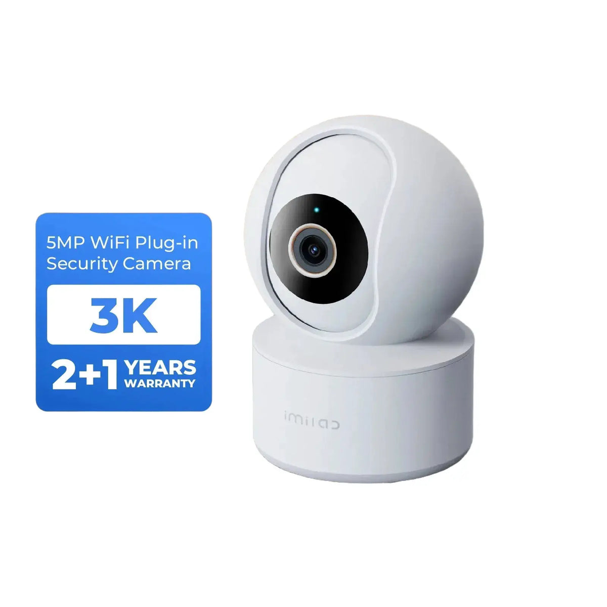 IMILAB C22 Indoor Baby Monitor AI Detection 360 PTZ Night Vision Xiaomi Home App - stepyours.com