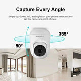 5MP HD WiFi Security Camera With Motion Detection For Baby And Pet Monitor Alexa - stepyours.com