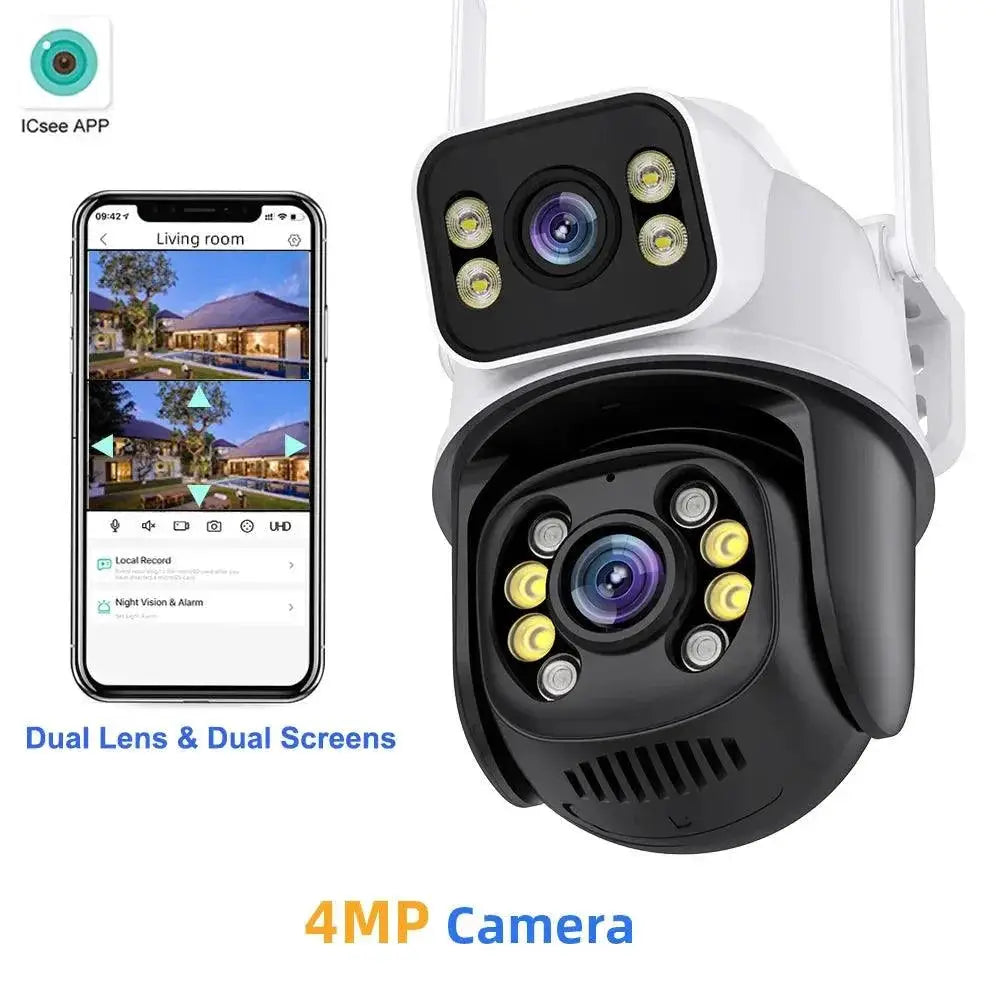 4K Outdoor Security Camera With AI Motion Tracking