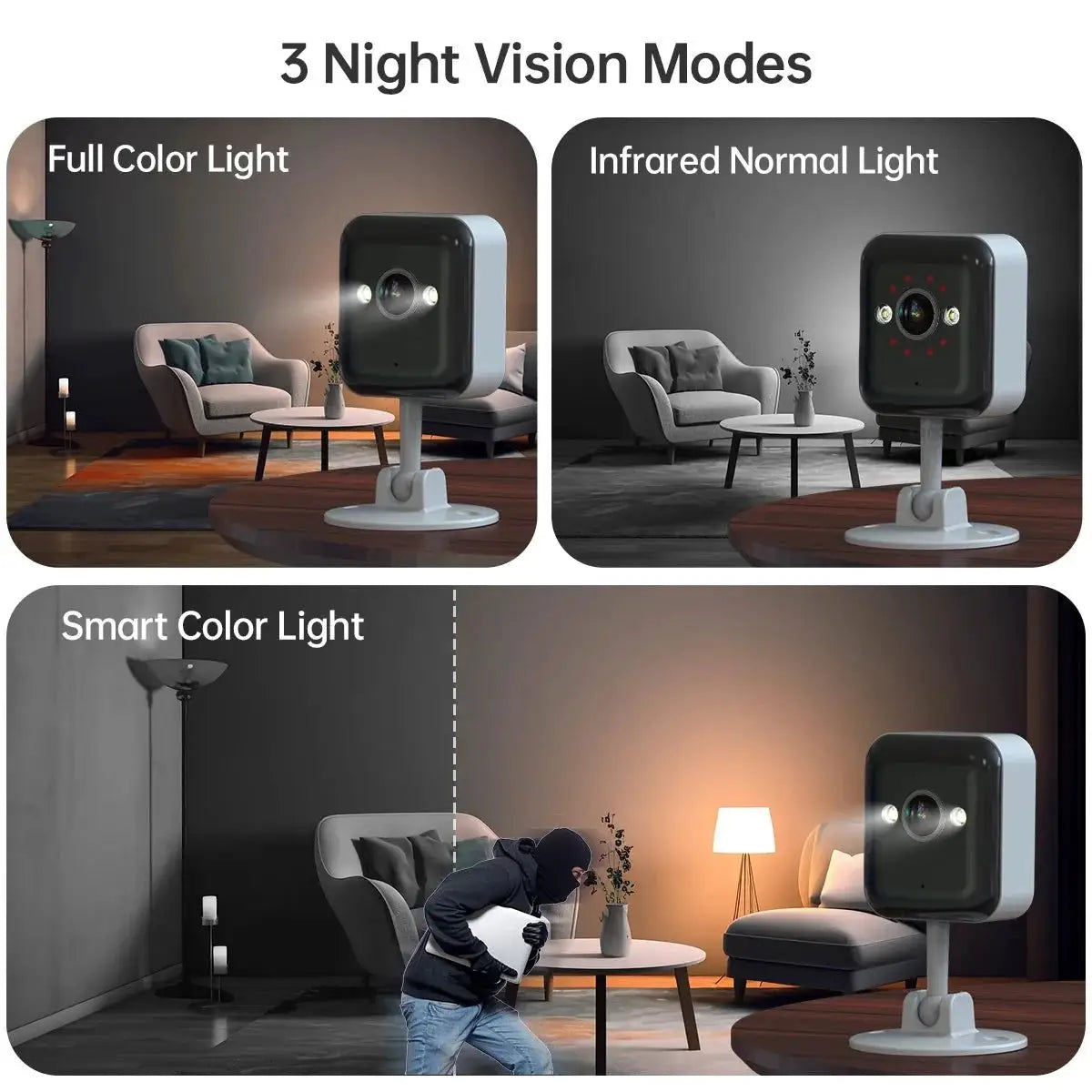 JOOAN 1080P WiFi IP Camera Outdoor Surveillance 5X Digital Zoom Night Vision - stepyours.com