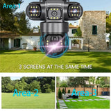 Solar 4G IP Camera 15MP HD Outdoor Night Vision Weatherproof Security - stepyours.com