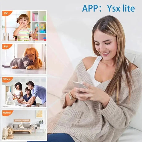 X5 1080P WiFi Night Vision Home Security Camera With Motion Detection - stepyours.com