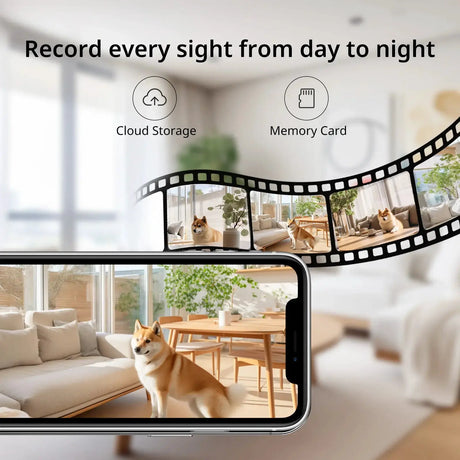 BoyKeep Smart Camera 2K - 360 Degree Coverage, Night Vision, 2-Way Audio by stepyours.com