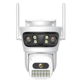 12MP Outdoor WiFi Camera - With 3 Lens PTZ AI Tracking For ICSEE App - stepyours.com