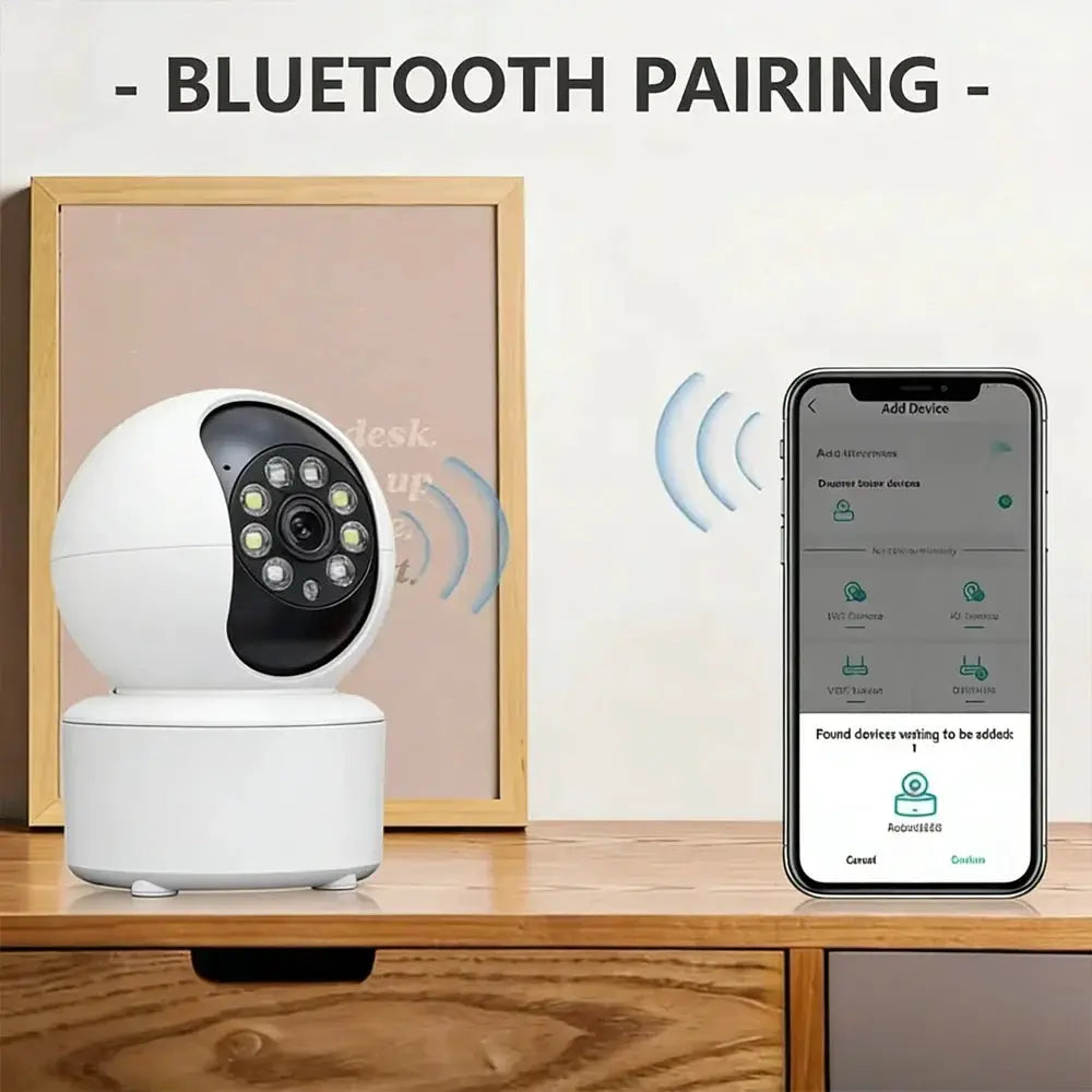 KaiAqua Pet Camera - 360 Degree Pan And Tilt, 5G And 2.4GHz WiFi, Night Vision by stepyours.com