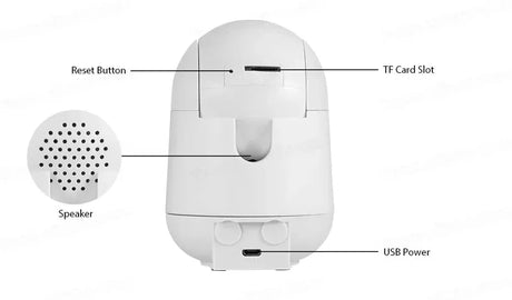 Fuers 5MP WiFi Camera Tuya Smart Home Security Monitor - Tredruns