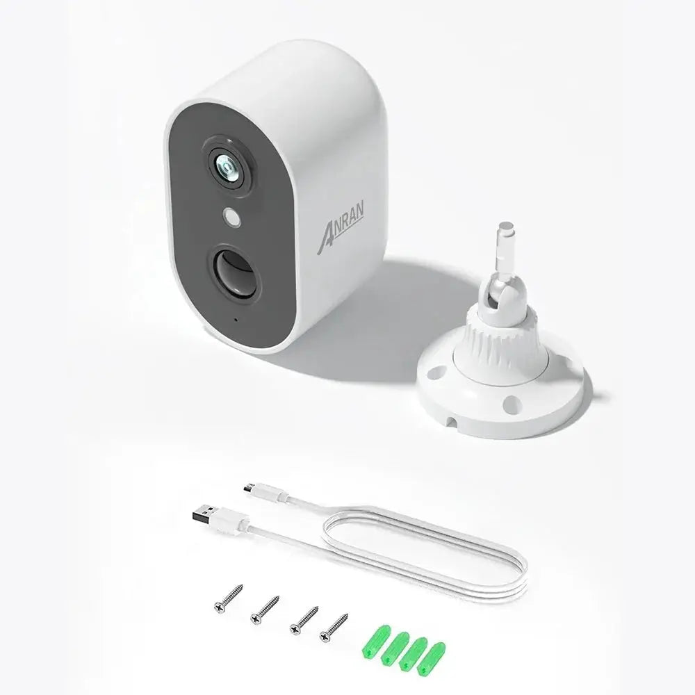 ANRAN C2 2K Battery Wireless Security Camera - 2.4G WiFi IP65 Weatherproof - stepyours.com