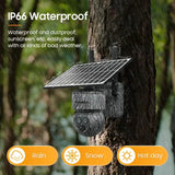 INQMEGA 8MP 4G SIM Card WiFi Solar Camera Outdoor Security