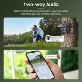 INQMEGA 8MP 4G SIM Card WiFi Solar Camera Outdoor Security