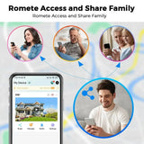 Besder 8MP WiFi PTZ Outdoor Camera With Auto Tracking Night Vision - stepyours.com
