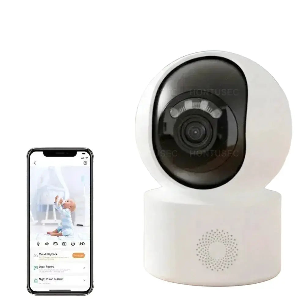 Yoosee 5MP WiFi Indoor PTZ Mini IP Camera - Color Night Vision And Two Way Audio - stepyours.com