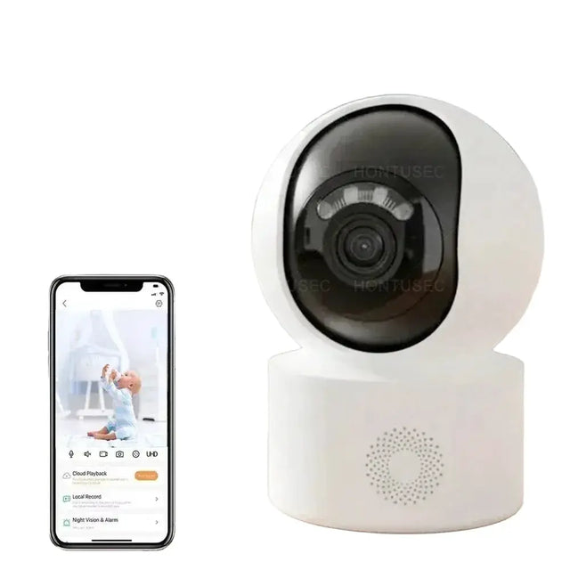 Yoosee 5MP WiFi Indoor PTZ Mini IP Camera - Color Night Vision And Two Way Audio - stepyours.com