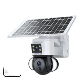 Shiwojia 6MP 4G Solar Security Camera Outdoor Surveillance