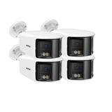ANNKE 4K 8MP Dual - Lens Outdoor PoE Camera - 180 - Degree Wide View - stepyours.com