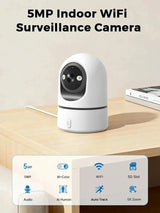 PEGATAH 5MP One - Touch Call Indoor Baby Monitor WiFi Color Night Vision - stepyours.com