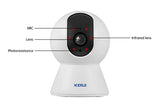 KERUI K259 5MP WiFi Indoor IP Camera With Tuya Smart App AI Tracking - stepyours.com