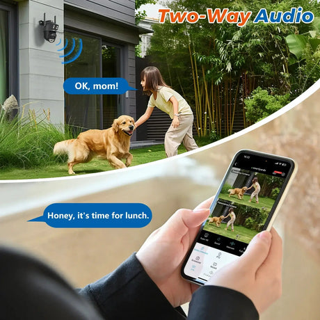 BESDER 5K 10MP WiFi PTZ Outdoor AI Human Detection CCTV Camera 4K IP66 - stepyours.com