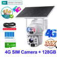 SHIWOJIA Solar 4G Security Camera With 360 Night Vision And 36X Zoom - stepyours.com