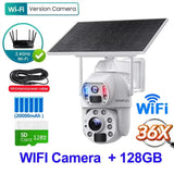 SHIWOJIA Solar 4G Security Camera With 360 Night Vision And 36X Zoom - stepyours.com