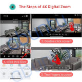 Solar WiFi Security Camera Outdoor Dual Lens 8MP 4K HD with Built - in Battery - stepyours.com