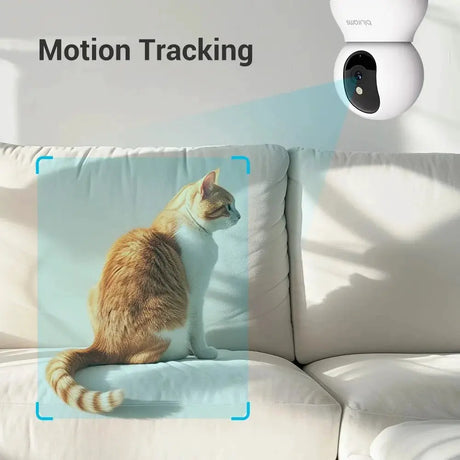 Blurams Pet Camera 2K - 360 Degree Indoor PTZ Security With 2 Way Audio - stepyours.com