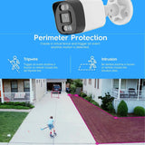 XM 5MP AI IP Camera PoE CCTV Outdoor Security Waterproof NVR System Xmeyepro - stepyours.com