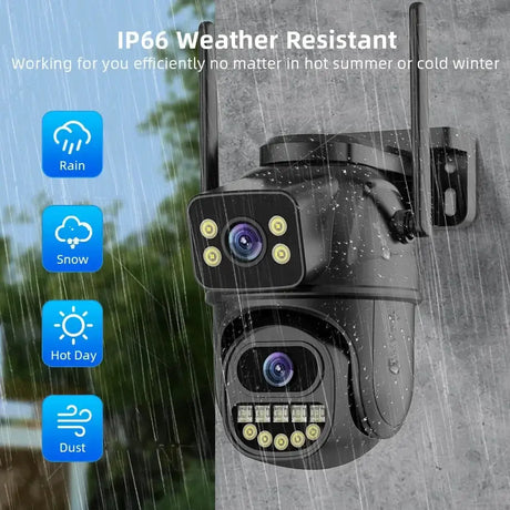 BELIA 4K 8MP WiFi Surveillance Camera With Dual Lens - Tredruns