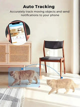 PEGATAH 5MP One - Touch Call Indoor Baby Monitor WiFi Color Night Vision - stepyours.com