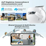BELIA 4K 8MP WiFi Surveillance Camera With Dual Lens - Tredruns