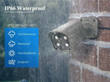 Techage AI PoE 4K Outdoor Security Camera With Two Way Audio For NVR - stepyours.com