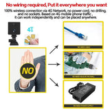 5MP 4G SIM Card Mini Camera - Indoor Night Vision Security Battery Powered Cam - stepyours.com