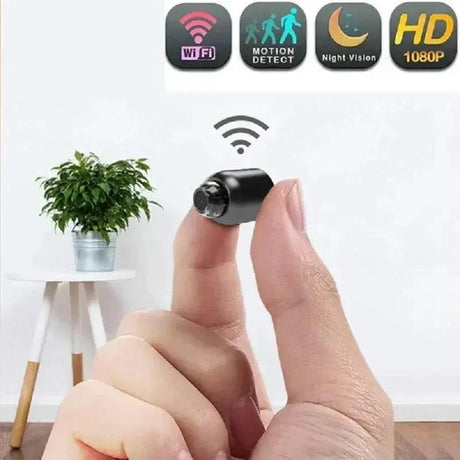 1080P WiFi Mini Night Vision Security Camera With Audio