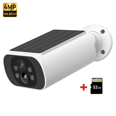 ALEVIO 2.5K Solar Outdoor Wireless Security Camera - AI Detection - stepyours.com