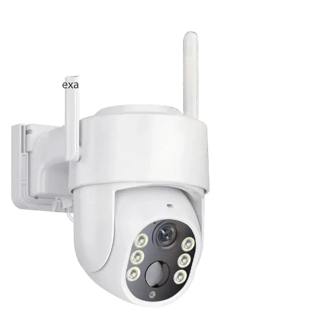 Abuntu 5MP Solar Outdoor Camera - Wireless WiFi with 7800mAh Battery Hooks - stepyours.com