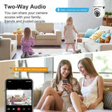 GEMODI 2.4G E27 WiFi Bulb Camera 1080P Night Vision Motion Two Way Audio - stepyours.com