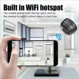 A9 WiFi Mini Camera - 720P HD Security Monitoring And Night Vision - stepyours.com