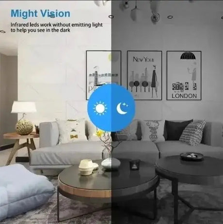 X5 1080P WiFi Night Vision Home Security Camera With Motion Detection - stepyours.com