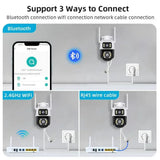 4K Outdoor Security Camera With AI Motion Tracking