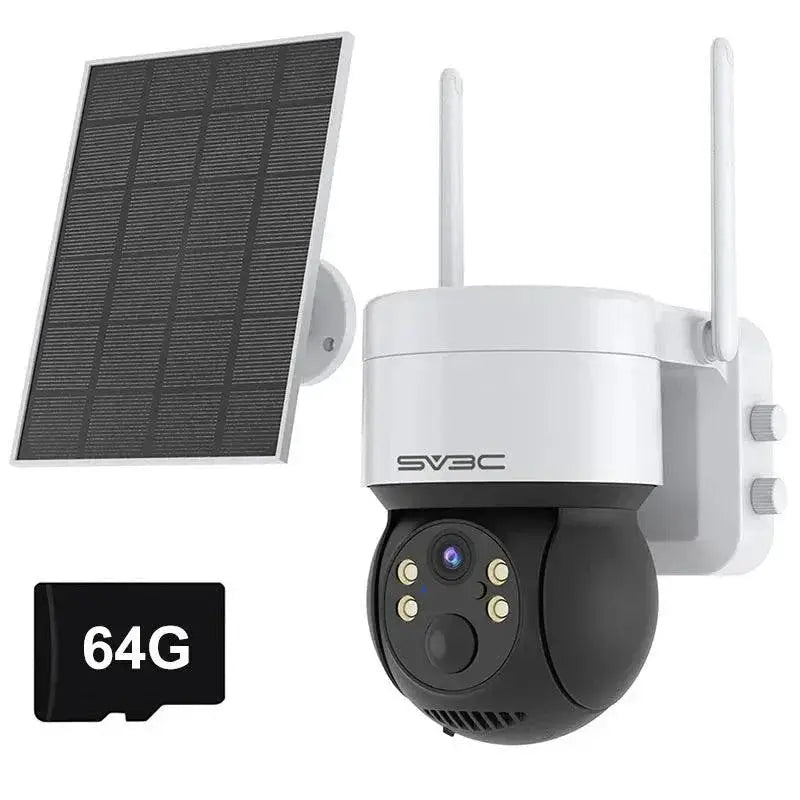 Solar Powered Outdoor Security Camera Wireless Surveillance