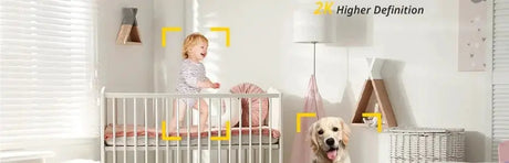 BoyKeep 3MP Dual Band WiFi Indoor Home Security Camera K10 Motion Detection - stepyours.com