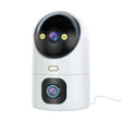 4K Dual Lens Security Camera Night Vision Tracking System